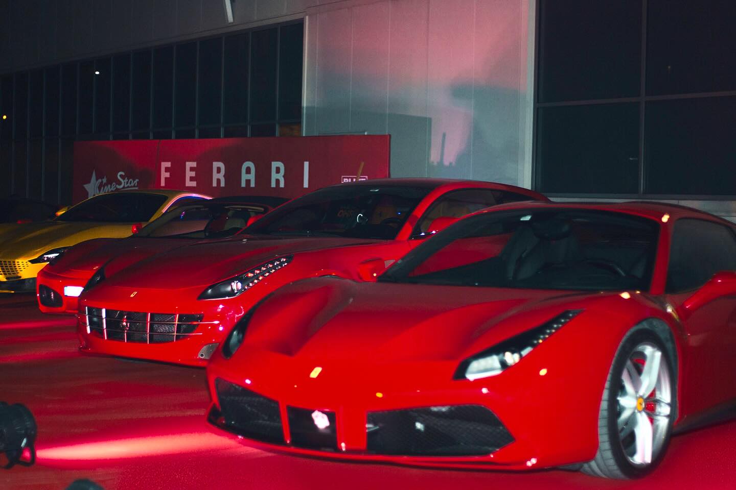 Serbian premiere of Ferrari and car exhibition, photo credit: Blitz Film & Video archive